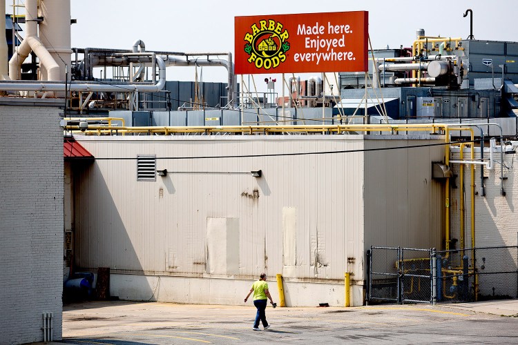 Barber Foods recalled more than 1 million pounds of frozen chicken that was produced at its plant on St. John Street in Portland between Feb. 17 and May 20. The product was distributed throughout the United States and Canada.
Gabe Souza/Staff Photographer