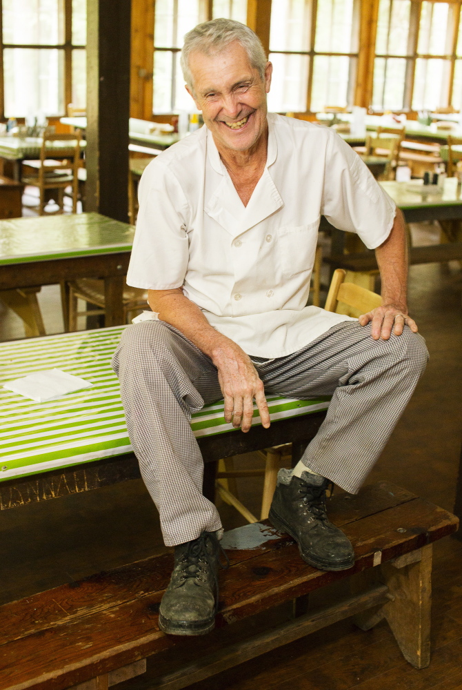 Chef Jonny St. Laurent considers his biggest challenge to be keeping up with special diets. “One day they’ll all line up and all of a sudden everybody’s a vegetarian, and it happened overnight,” he says.