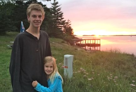 Missing kayaker Jackson Day, 18, was found safe Wednesday morning near Mackerel Cove off Swan’s Island
Photo courtesy U.S. Coast Guard
