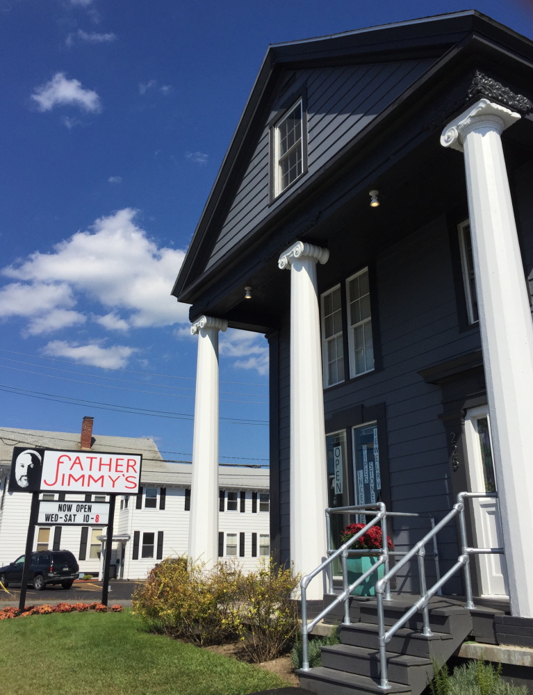 Father’s Jimmy’s, at 225 Main St. in Waterville, is in a building formerly used by the Salvation Army that was once a chapel space.