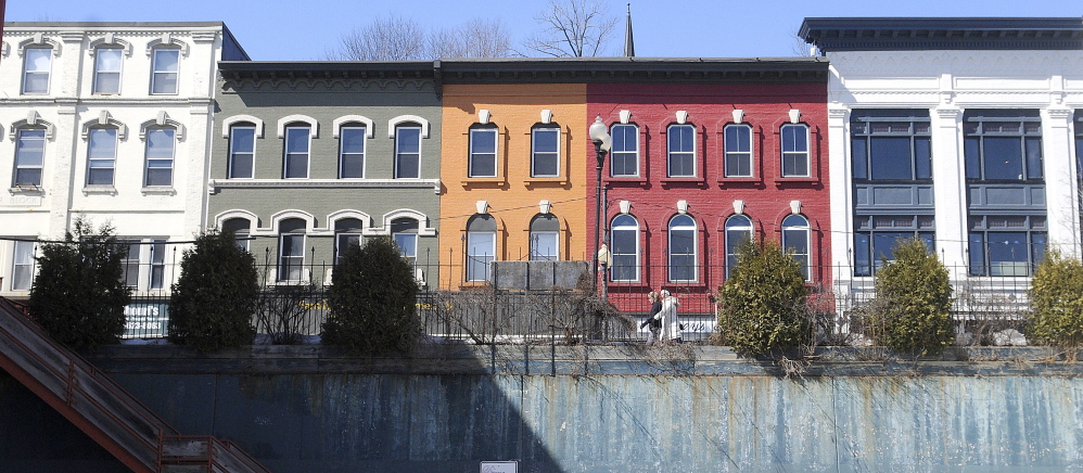 Water Street in Augusta, shown in this March file photo, would be part of a new historic district proposed for the city.