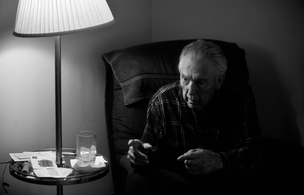 Joe Boudreau, 91, who raised 11 children, trapped, fished and hunted more than 40 years, taught all his children to do the same. He worked at Maine Central Railroad, kept four gardens, did side jobs and earlier this year was awarded the Maine Department of Inland Fisheries and Wildlife’s Lifetime Outdoor Achievement Award.