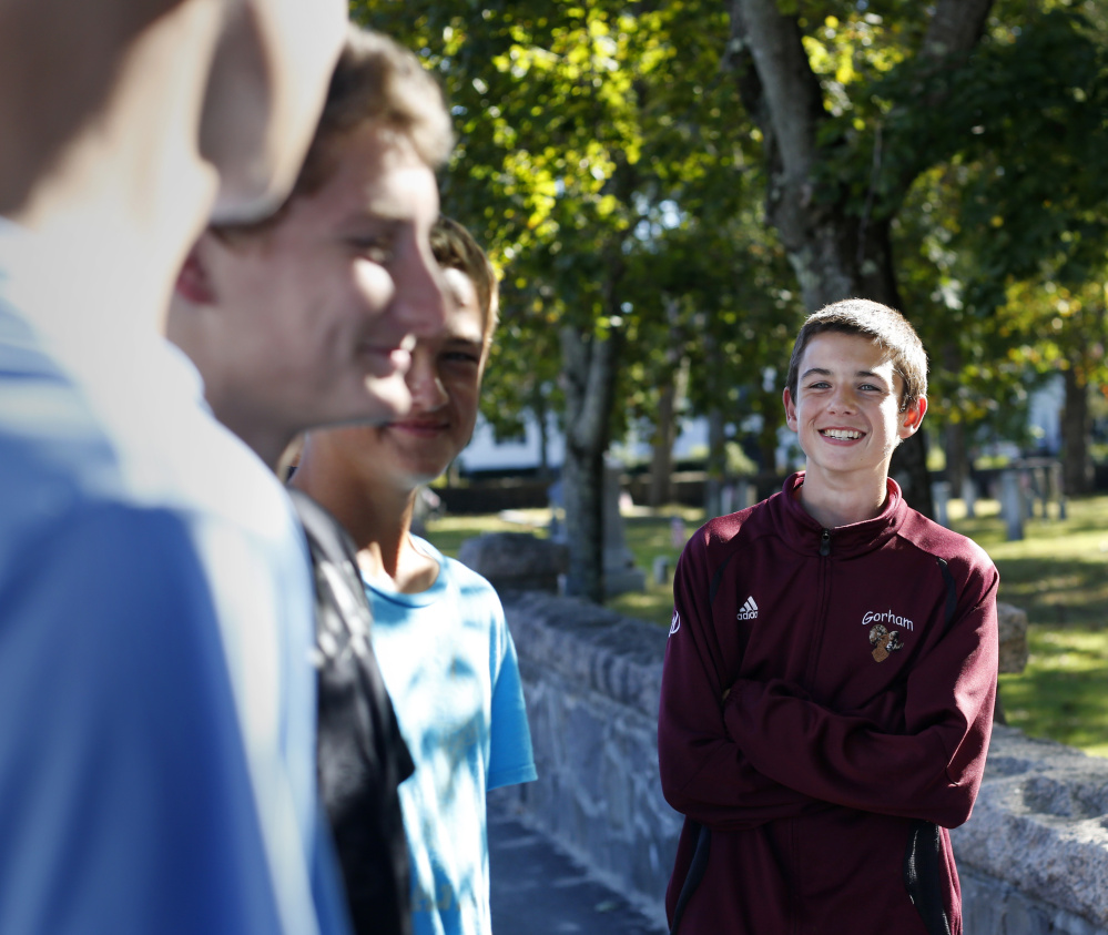 Cooper Lyons, 14, a freshman at Gorham High School, said, “I would have definitely wanted a homecoming dance.”