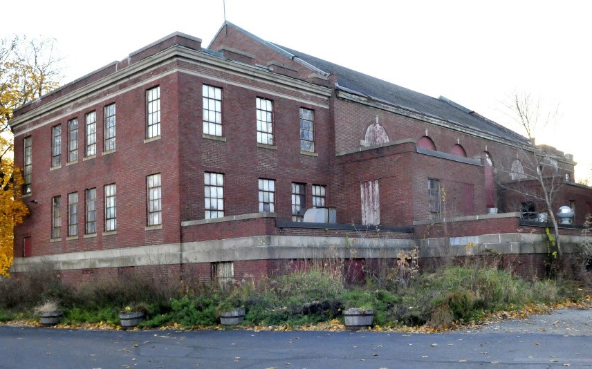 Photo by David Leaming
The long vacant former Boys Club on Main Place in Waterville on Monday. The Waterville City Council on Wednesday will consider an ordinance regulating owners of vacant buildings.