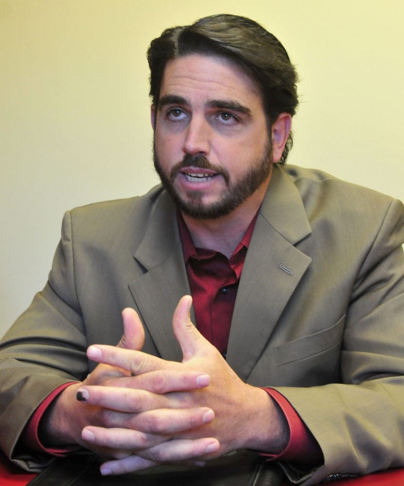 Waterville Senior High School Principal Don Reiter speaks with the Morning Sentinel about his upcoming public hearing with the Board of Education over whether he should be dismissed from his job.