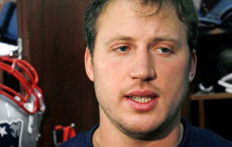 New England Patriots tackle Nate Solder says he was bathing his son Hudson on  Oct. 19 and  felt a "strange bulge" on the boy's side.
The Associated Press