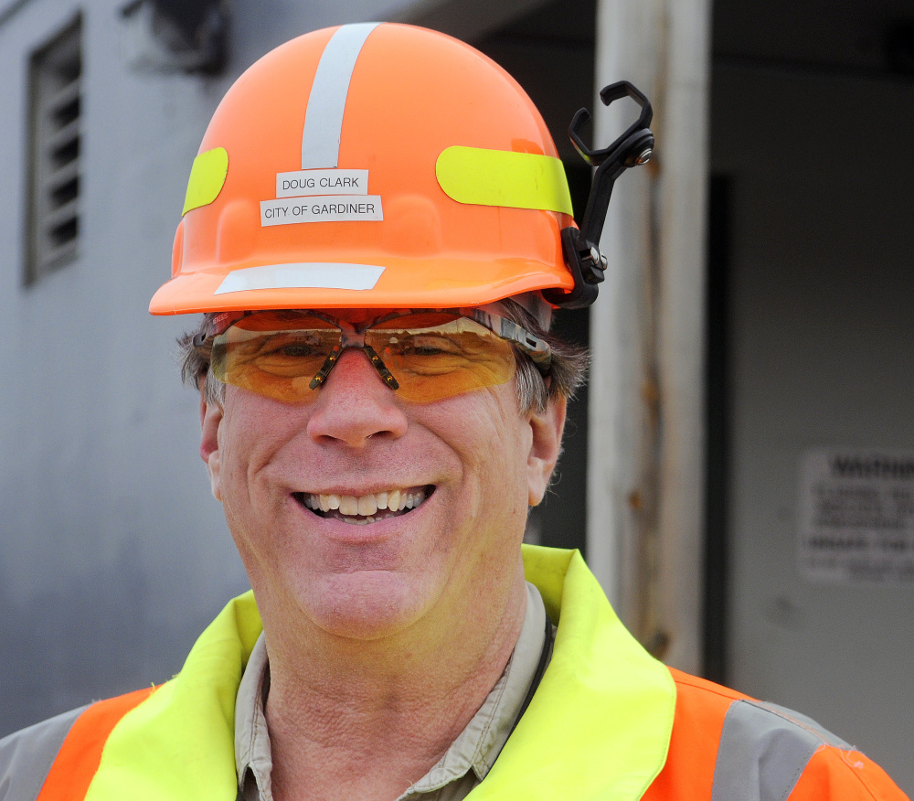 Doug Clark, director of wastewater for the city of Gardiner, is leading the effort for the city’s $3.8 million sewer rehabilitation and system upgrade.