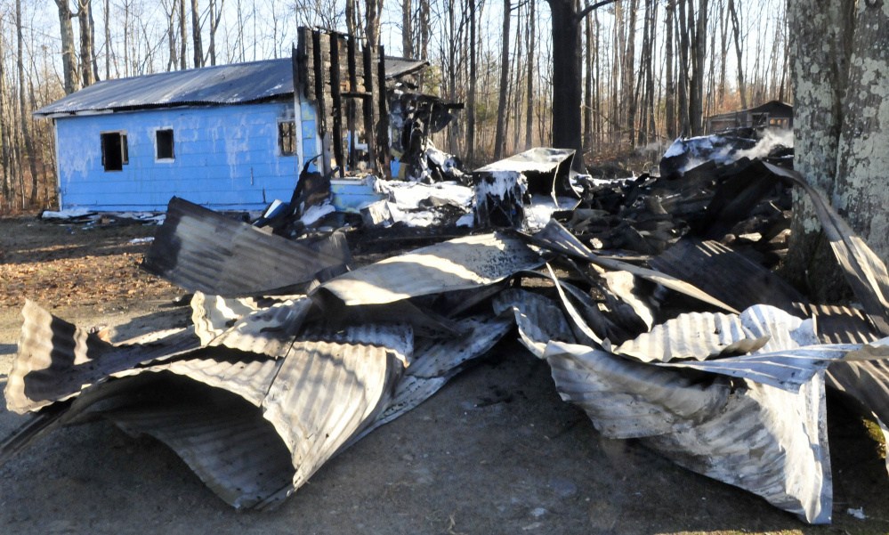 A fire destroyed the home of Rick Kennedy on Troy Road in Detroit early Sunday.