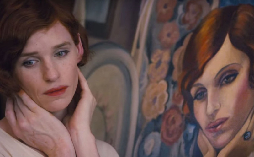 Eddie Redmayne is Lili Elbe in “The Danish Girl.”