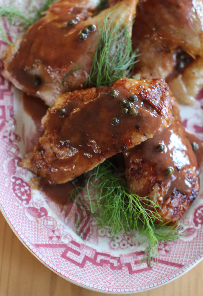 Roasting a duck is no more complicated than roasting a turkey.
