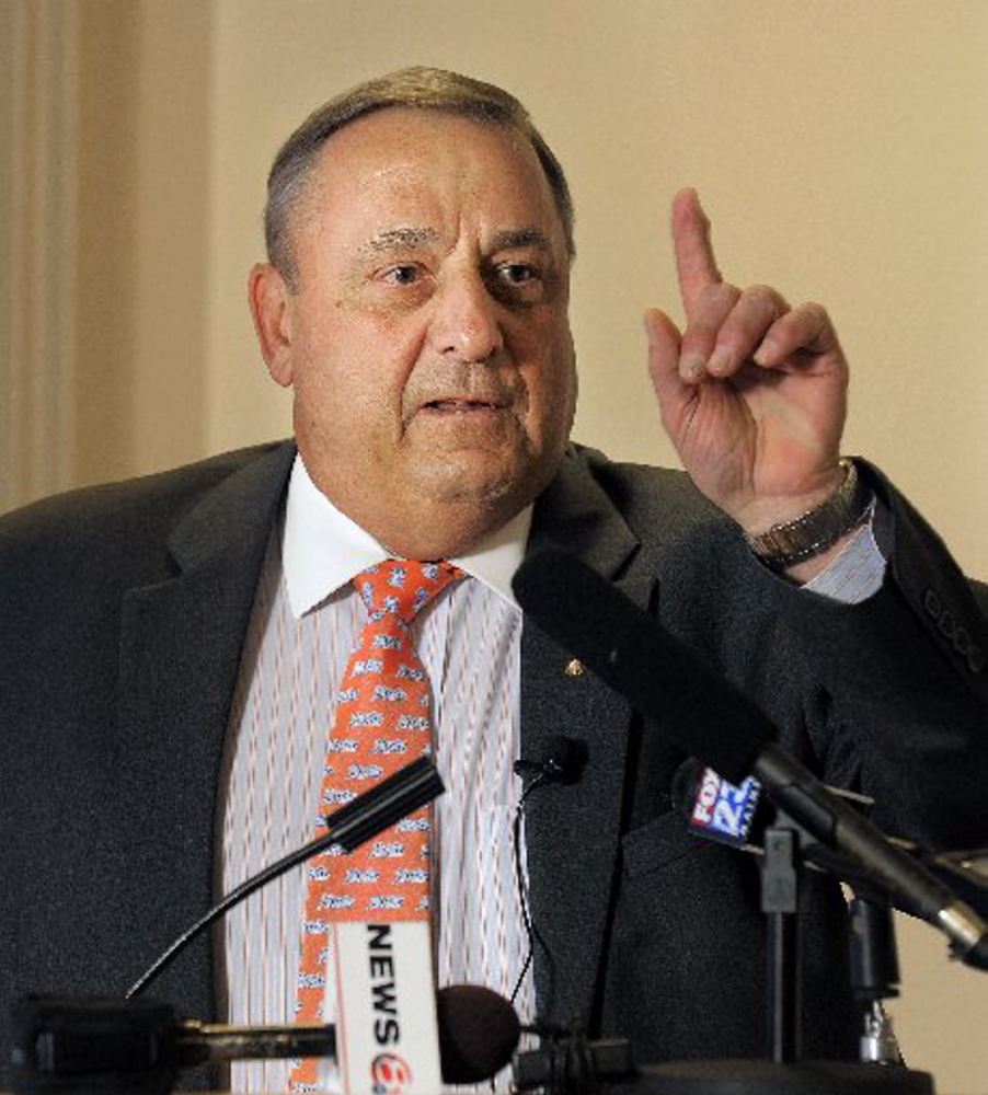 Gov. Paul LePage Says Legislature plan lacks detail