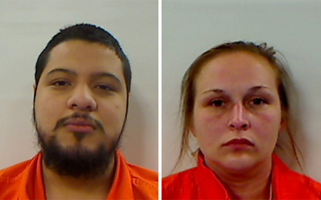 John Cedeno, left, Bridget Drayton, right 