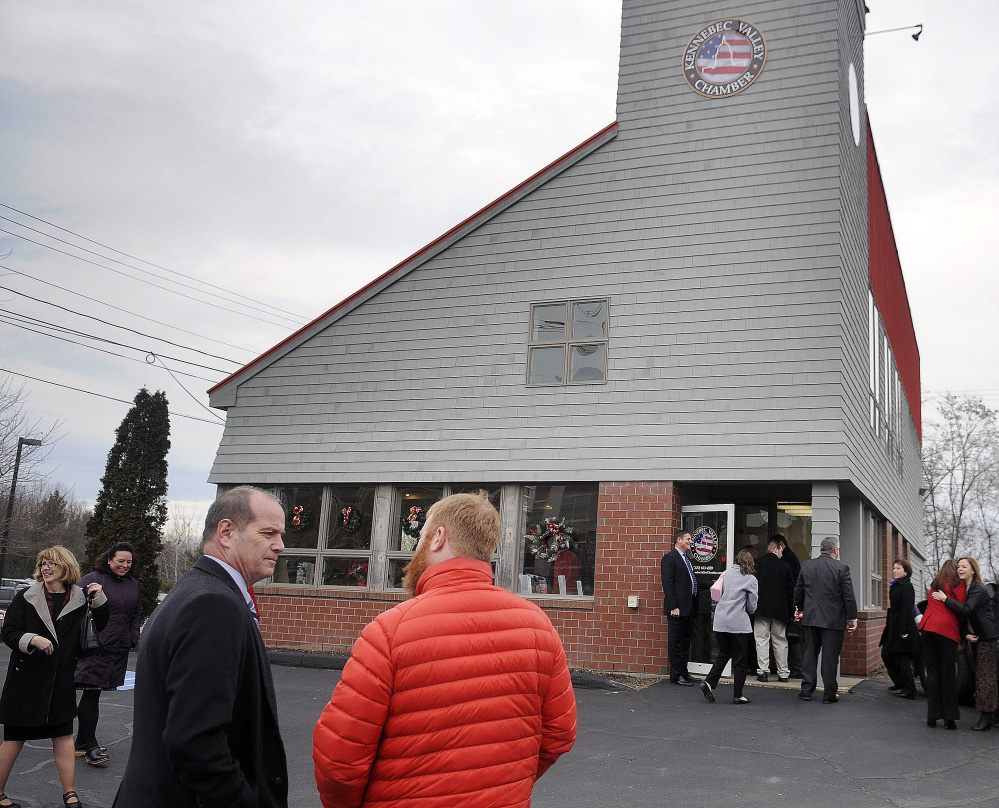 Taking advantage of the new Western Avenue offices of the Kennebec Valley Chamber of Commerce is a priority of chamber President Ross Cunningham in the new year.