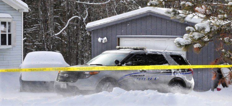 A Fairfield police cruiser is parked in front of a garage where state police discovered the body of a baby boy. The mother, Kayla Stewart, has plead guilty to manslaughter in the baby's death.