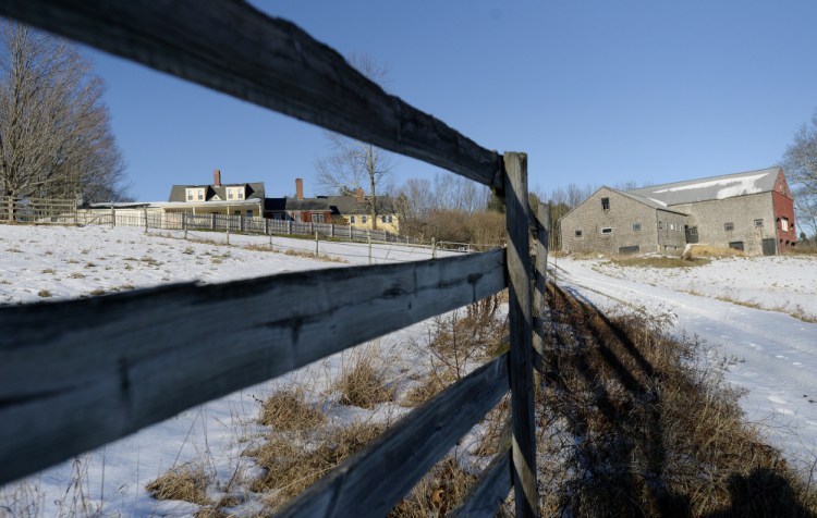 Mary Merrill placed River Bend Farm under a conservation easement in 1998 to protect the natural, scenic farmland and the rural and agricultural characteristics of the property.