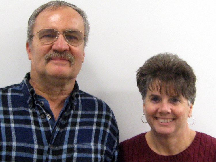 Dan and Gilda Galvis of Massachusetts were surprised to have their meal paid for by an anonymous diner at Portland's Fore Street restaurant.