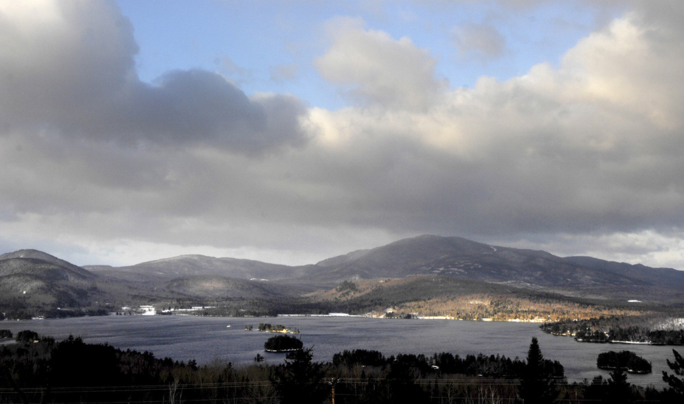 Moosehead Lake and Moose Mountain, seen from Blair Hill in Greenville, comprises many communities in unorganized territories.