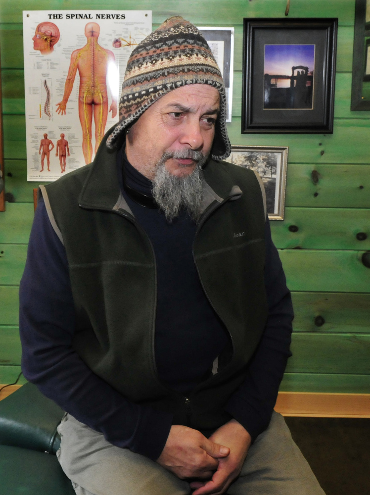 Mark Franzose is a patient of Ed and Jodi-Ann Dunton, who began treating patients “by accident” on their weekend visits to Athens, but now plan to move to town permanently from Massachusetts.