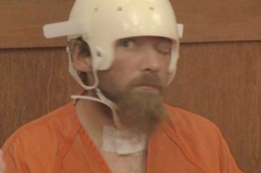 Zachary Grant, seen in court last year, was sentenced today in Piscataquis County Superior Court in Dover-Foxcroft for killling his father, David Grant, last May. Grant pleaded guilty to manslaughter in February.