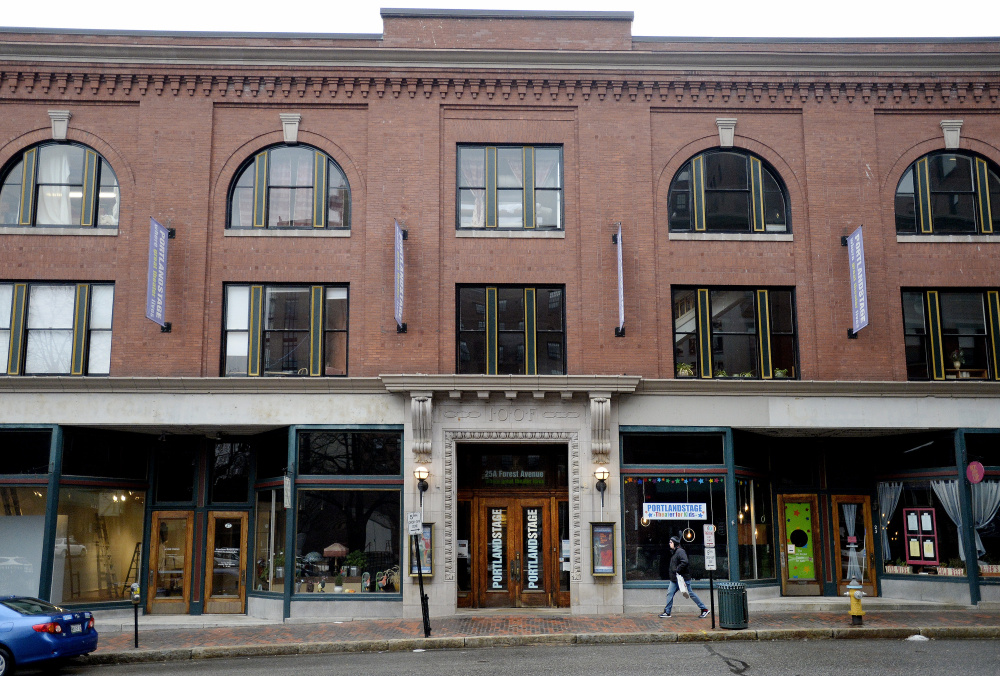 Portland Stage Company says its patrons aren't typically urbanites and aren't always comfortable with parking downtown.   Shawn Patrick Ouellette/Staff Photographer
