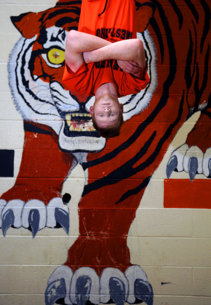 Gardiner senior Peter Del Gallo is the Kennebec Journal Wrestler of the Year.