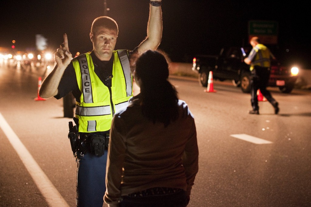 Police conduct field sobriety tests during a Cumberland County sobriety check. Police currently use a roadside drug recognition exam to detect impairment from drugs, but experts say more resources and better tools are needed to stop drugged driving. 