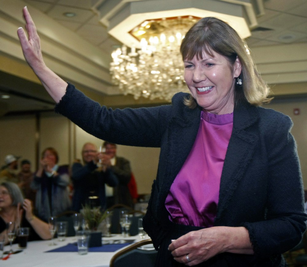 Democratic  Rep. Ann Kirkpatrick of Arizona, who is challenging Republican Sen. John McCain, is joining fellow Democrats planning to win back control of the Senate.  "I'll tell you as a professional woman," she says, "too may woman have had to fight Donald Trump's type of sexism and offensive rhetoric their entire lives."