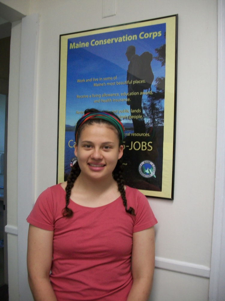 Rebecca Fernandez, of Monmouth, will serve as an AmeriCorps member with the Maine Conservation Corps.