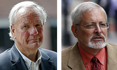 Paul Kendrick, left, and Michael Geilenfeld