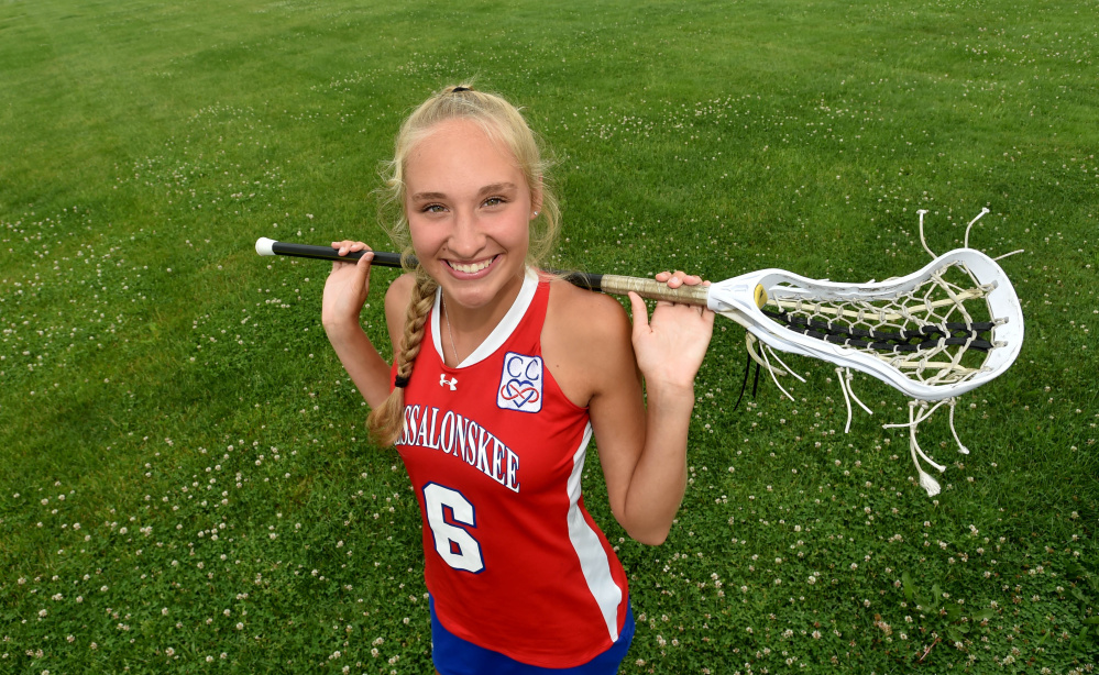 Messalonskee's Ally Turner is the Morning Sentinel/Kennebec Journal Girls Lacrosse Player of the Year.