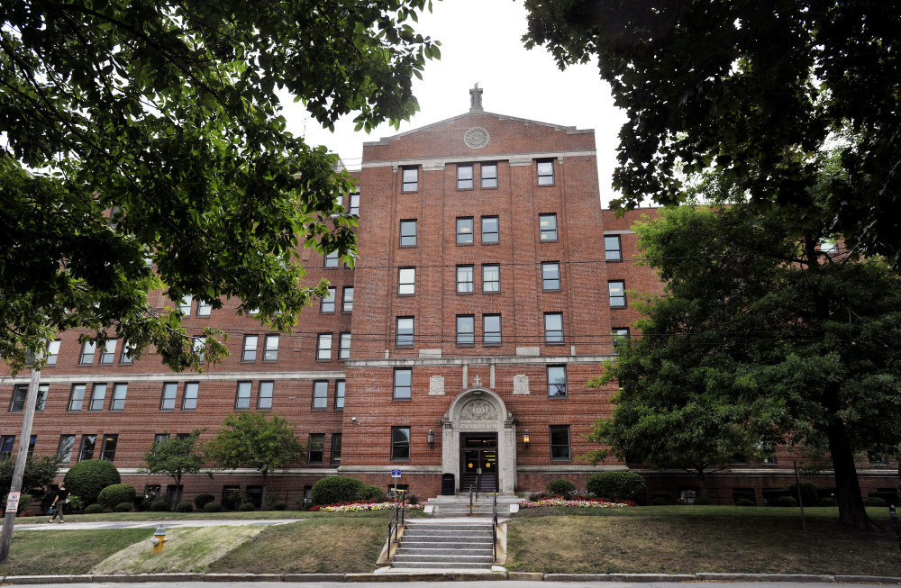 Mercy Hospital says it will take about three more years to finish consolidating operations in Portland and close the State Street location, above.