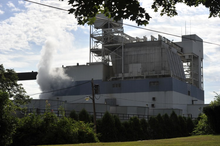 The Sappi mill in Westbrook