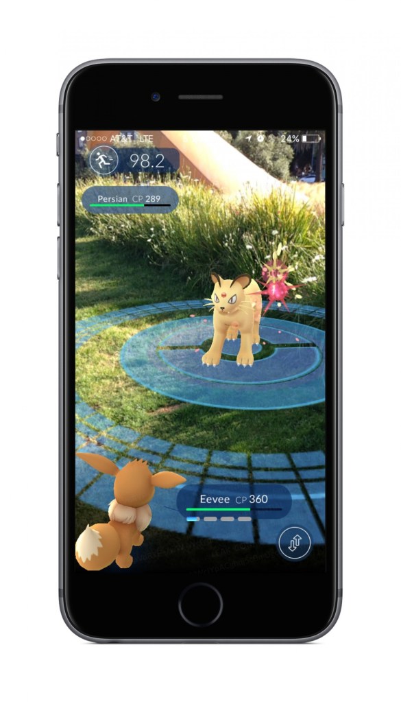 Pokemon Go is a new smartphone app that brings users into the real world to search for the virtual creatures.