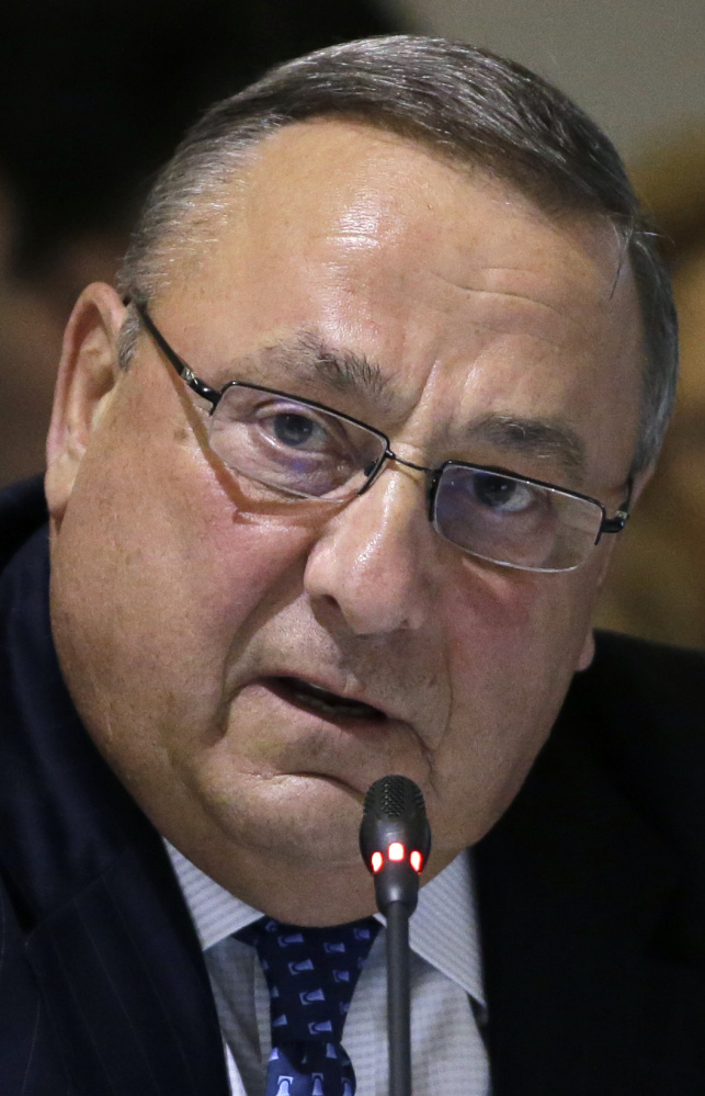 Gov. Paul LePage