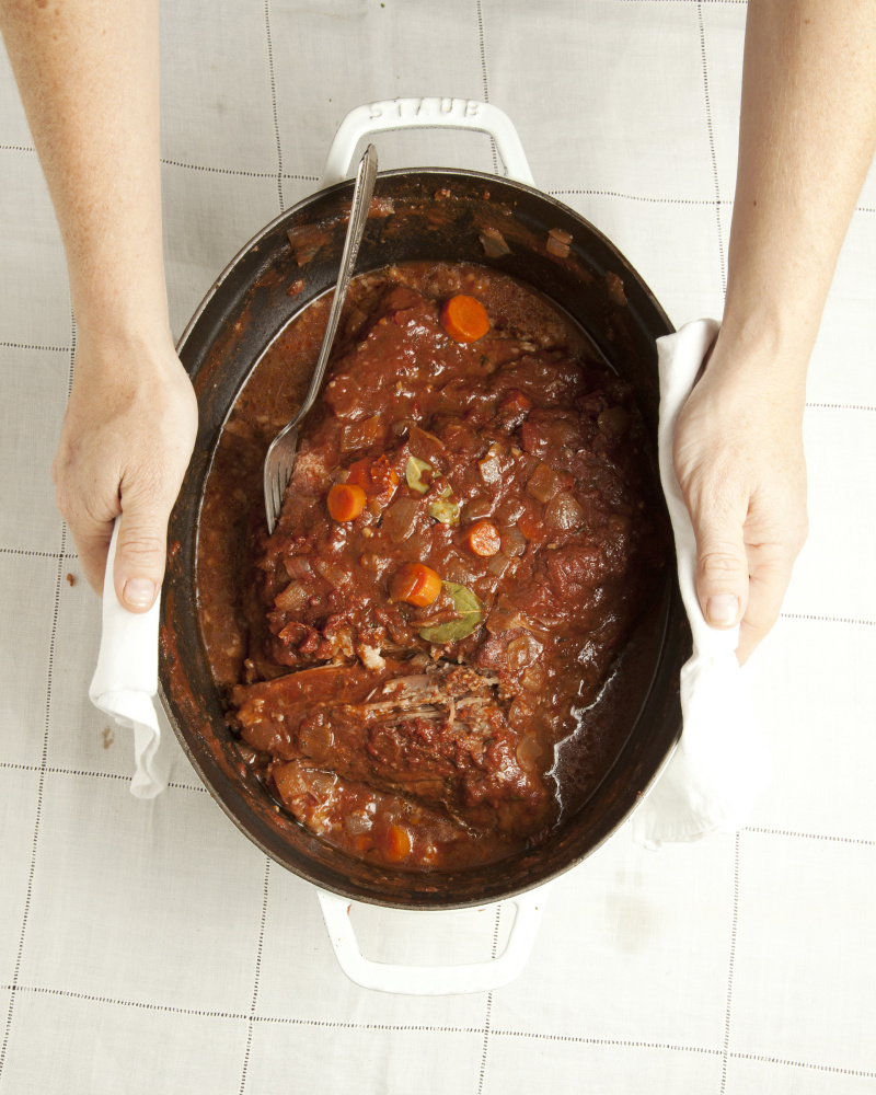 Brisket can be made a day ahead.