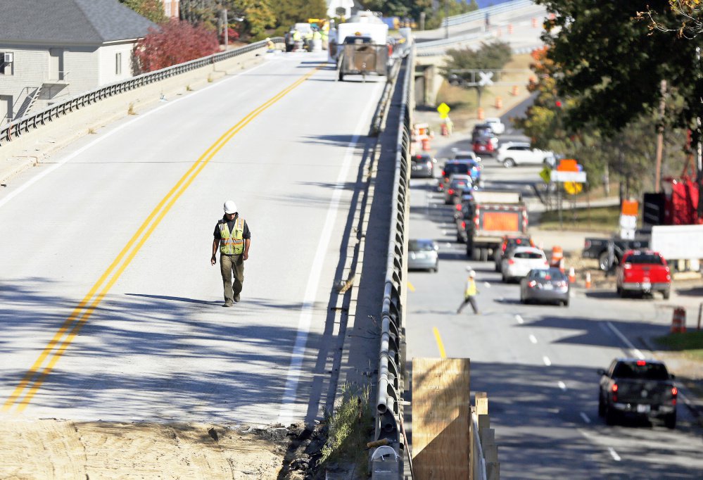 The viaduct is being replaced and detours will continue until at least Memorial Day 2017.