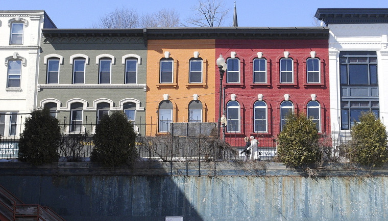 Water Street in Augusta, shown in this 2015 file photo, has drawn new interest from developers and others hoping to convert old buildings into high-end housing.