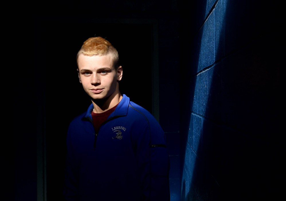 Lawrence senior captain Gunner McAllister does a lot of everything on a team that is gunning for its sixth consecutive victory when it hosts Messalonskee on Friday.