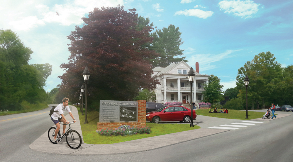 Winthrop developer Matt Morrill wants to turn the former Stevens School complex in Hallowell into a mixed-use area that will have senior housing, commercial and residential space and small, clustered subdivisions.