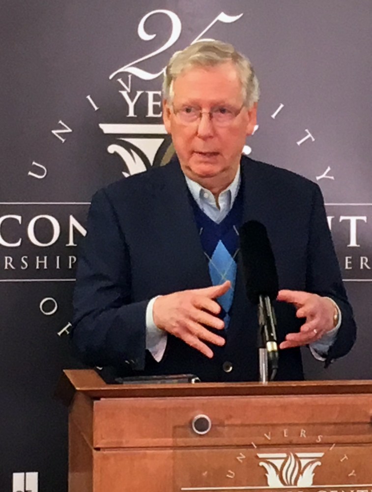 Senate Majority Leader Mitch McConnell 
