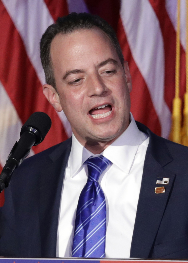 Reince Priebus. Associated Press photos