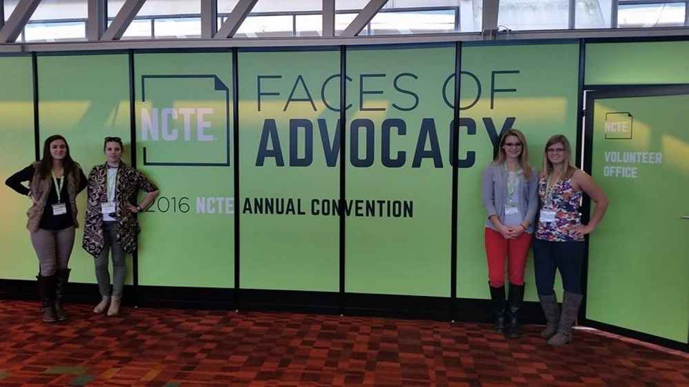 From left are Alexandra Cotter, Kasey Mello, Emily Lanpher and Savanna Kandiko.