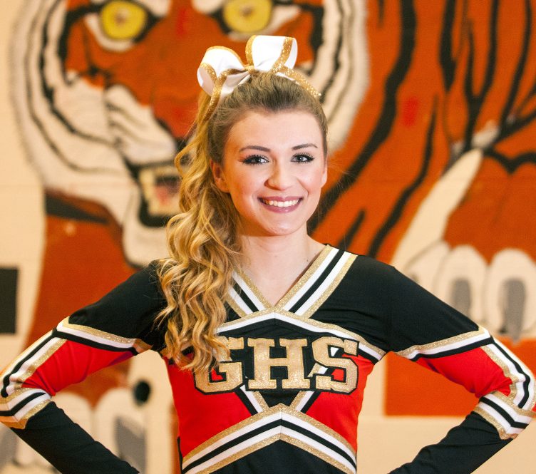 Sierra Goodridge, 18, a student at Gardiner Area High School, shown Friday, has won a $25,000 Horatio Alger Scholarship.