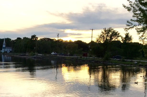 The causeway along the north end of China Lake may benefit from improvements including more parking spots, fishing platforms, sheet pile over the rocks by the dock and handicapped accessible crosswalks and platforms.