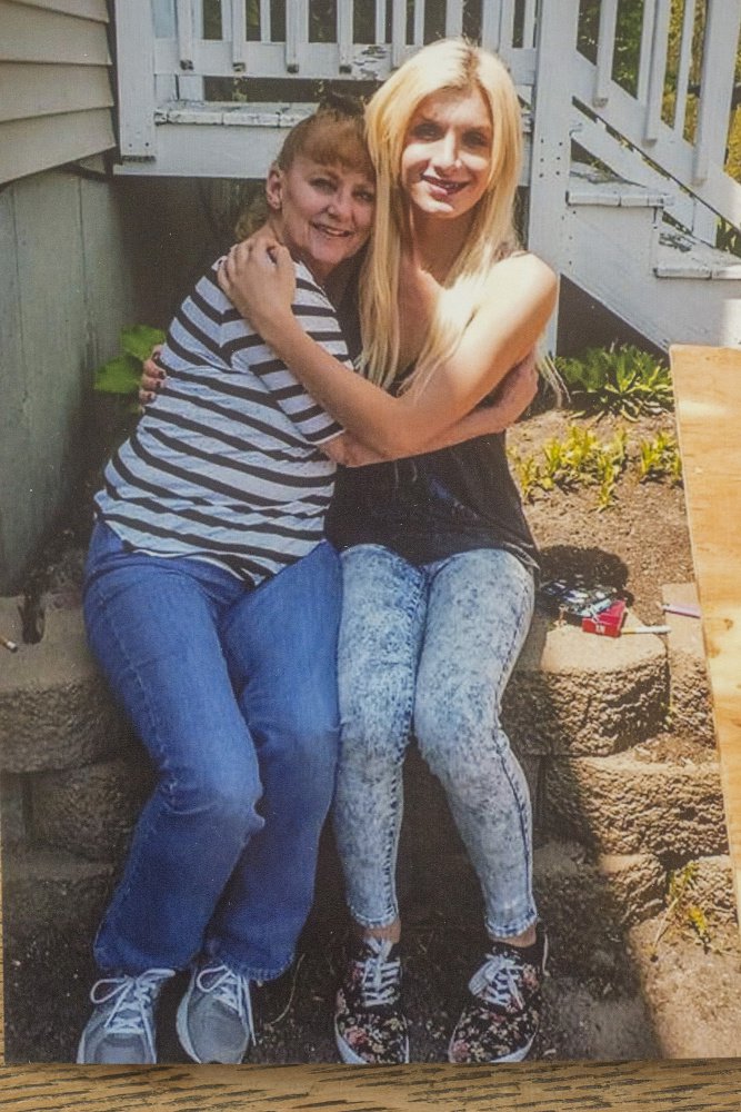 Amber Morrow, found dead Jan. 23, is shown with Alice Pare, her grandmother.