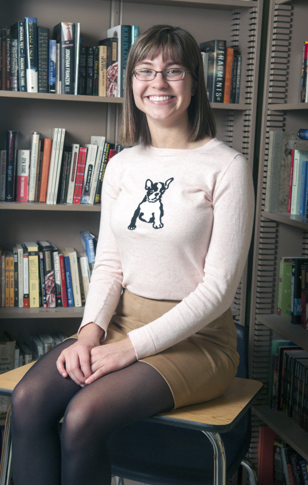 Gabi Cooper poses for a portrait on Friday at Gardiner Area High School.