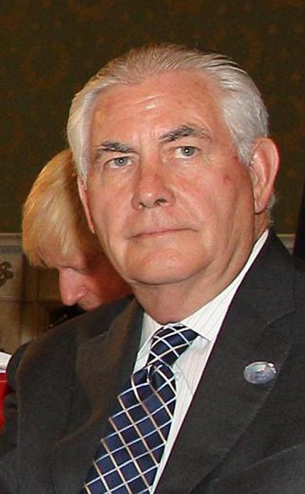 Secretary of State Rex Tillerson, right, has expressed support for the Paris accord, while, EPA chief Scott Pruitt says he thinks it is a bad deal.