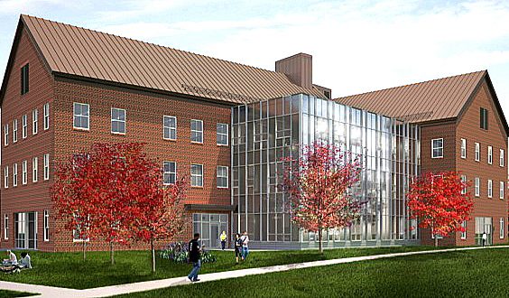 Andrew Davis and his family, who provided a $10 million lead gift to build the Davis Science Center, pictured here, on the Colby College campus, have given the school $25 million to create a program that will ensure each student has the opportunity to study abroad.