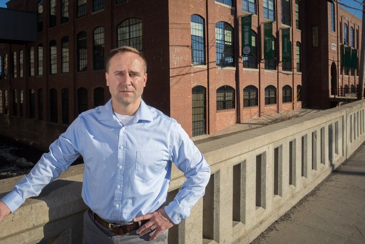 Democrat Adam Cote, of Sanford, is a renewable energy entrepreneur and veteran who is running for governor.