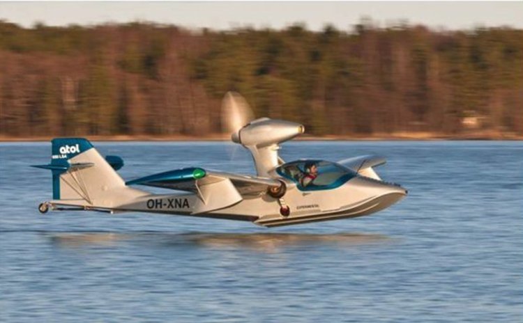 Atol USA's Brunswick Landing facility will make the Atol 650, a light sport aircraft constructed with a mix of carbon fiber, aluminum, Kevlar and wood composites. 